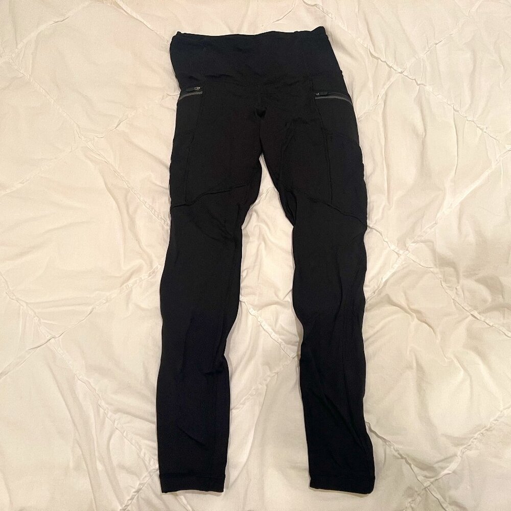 Lululemon Fleece Lined Black Leggings